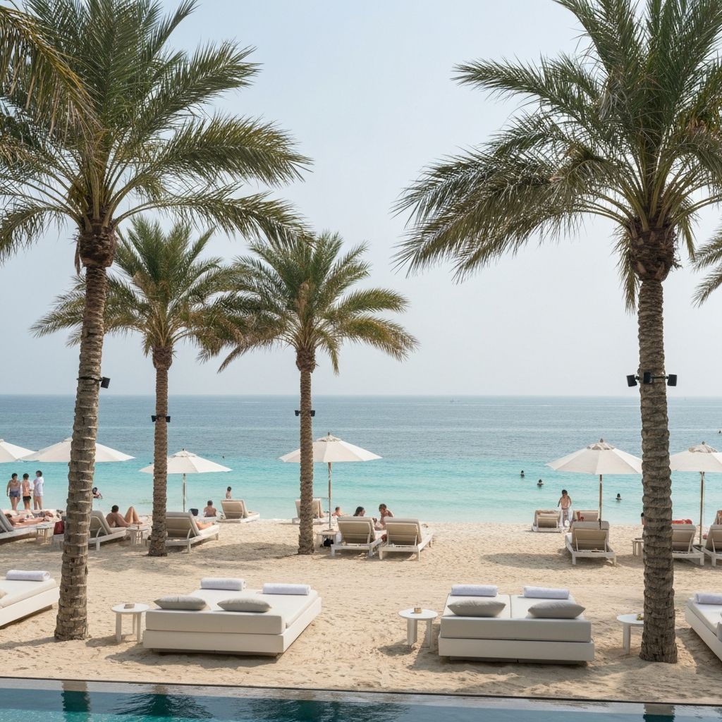 Luxury beach club